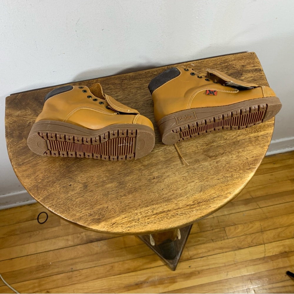 Women's Yellow Ankle Boots - Picture 10 of 14
